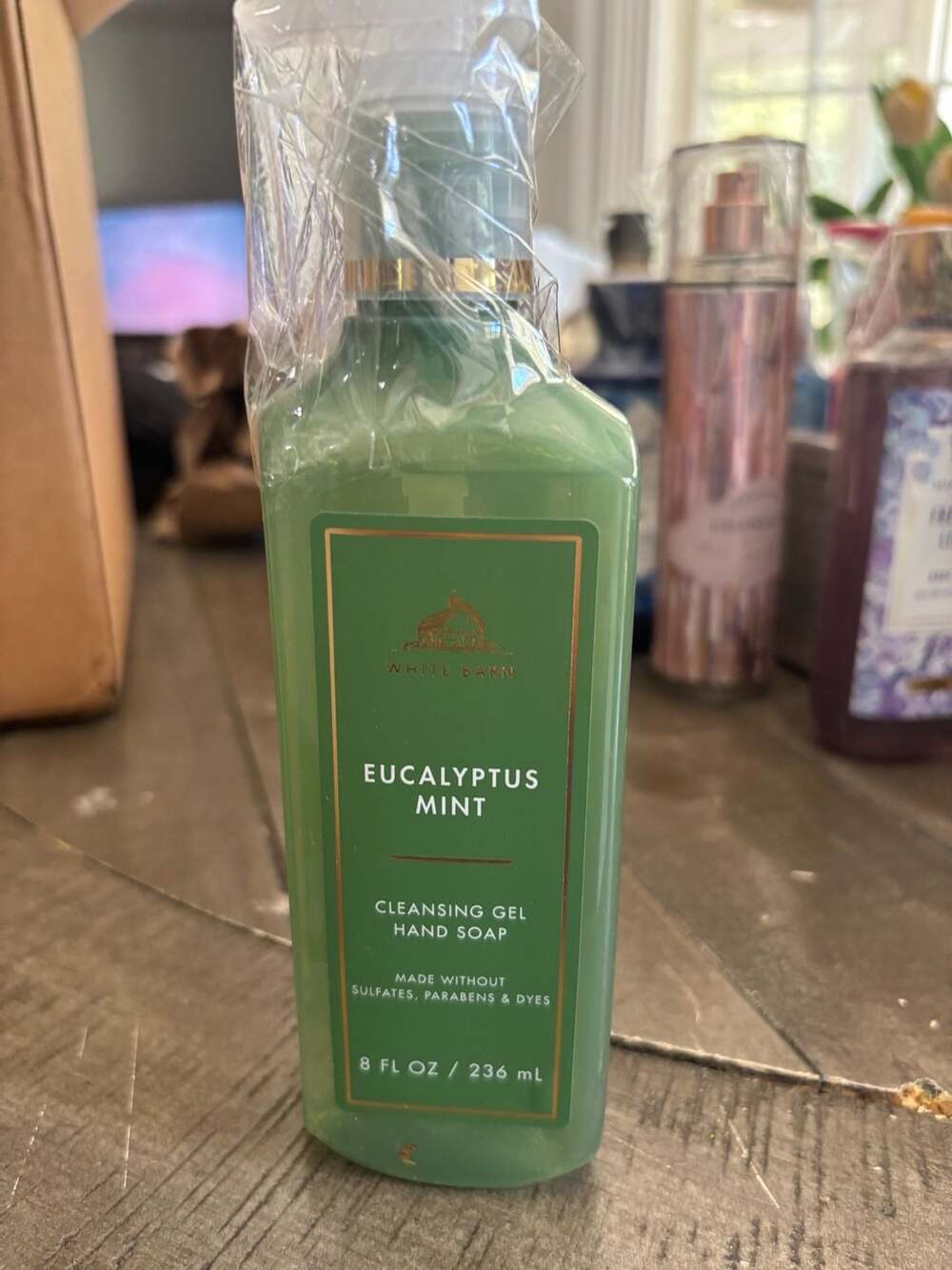 White Barn Eucalyptus Mint Cleansing Gel Hand Soap 8 Fl Oz